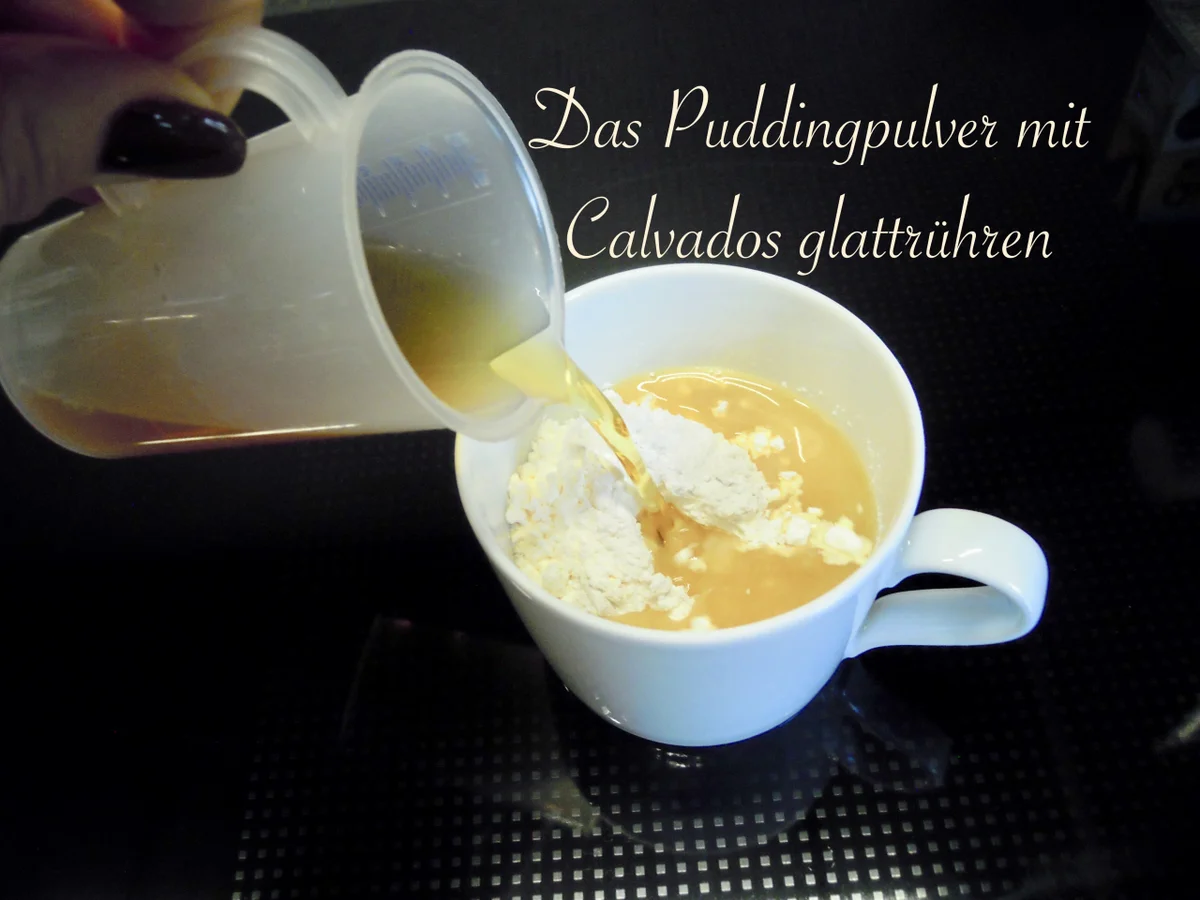 Apfelmus - Calvados - Creme im Glas - Rezept - Bild Nr. 6
