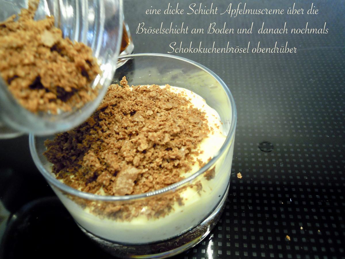 Apfelmus - Calvados - Creme im Glas - Rezept - Bild Nr. 11701