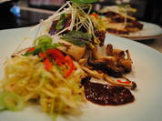 red pork belly / Duftreis / Asia-Pilze - Rezept - Bild Nr. 11670