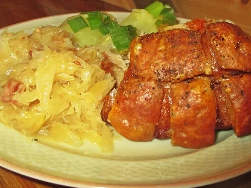 Riesenhaxe mit Sauerkraut - Rezept - Bild Nr. 2