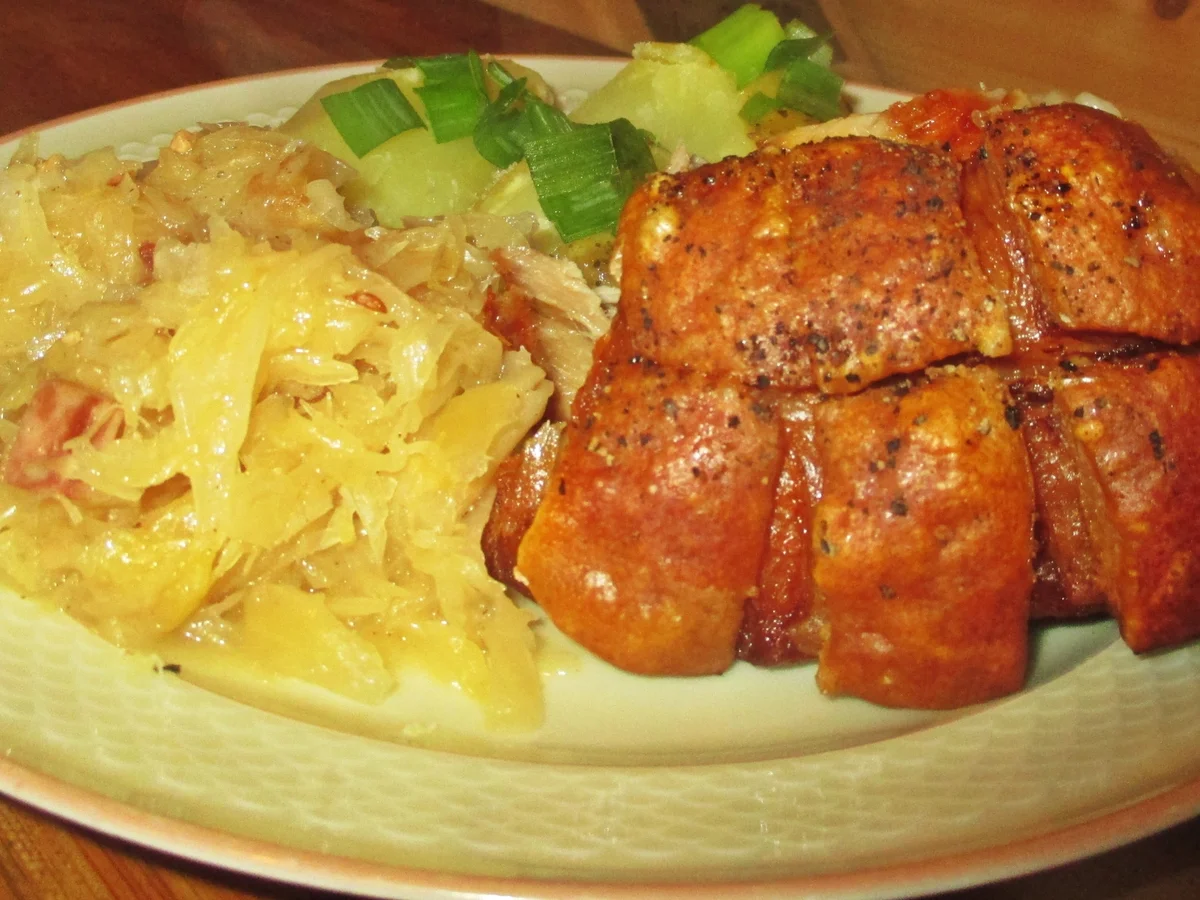 Riesenhaxe mit Sauerkraut - Rezept - Bild Nr. 8