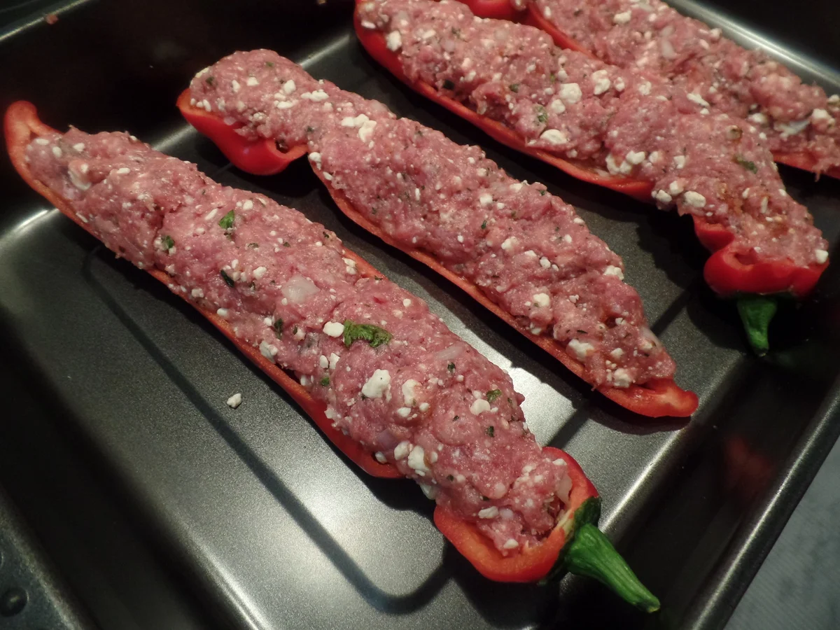 Gefüllte Spitzpaprika Orientalisch - Rezept - Bild Nr. 11703