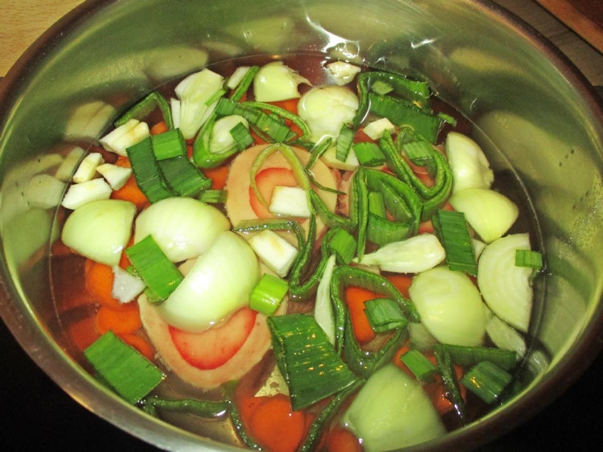 Gemüsesuppe mit Hackbällchen - Rezept - Bild Nr. 6