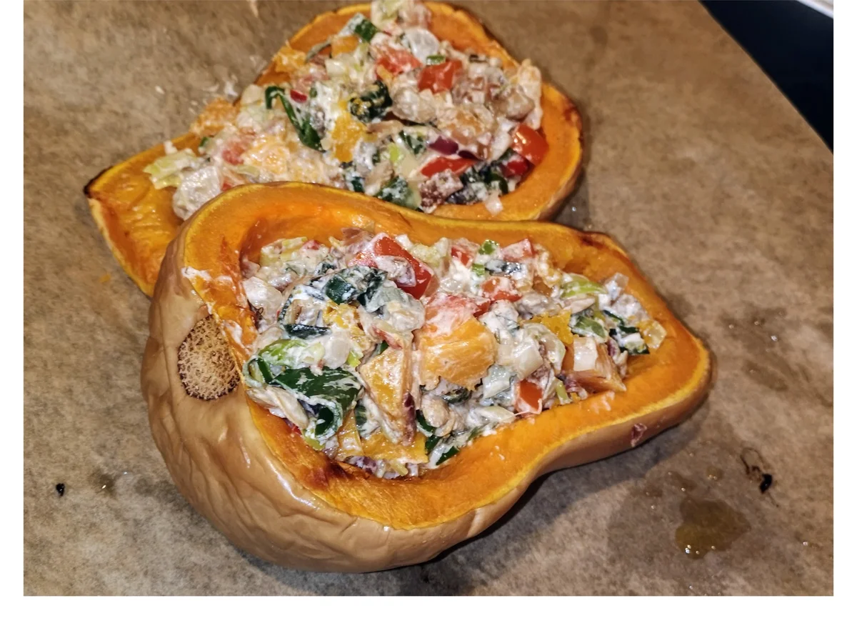 BiNe` S GEFÜLLTER BUTTERNUSSKÜRBIS - Rezept - Bild Nr. 12