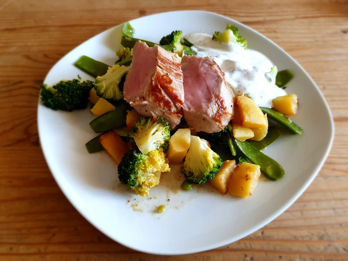 Grüne Filetpfanne - Rezept - Bild Nr. 3