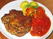 Sesam-Kotelett mit Letscho - Rezept - Bild Nr. 2