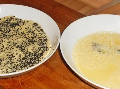 Sesam-Kotelett mit Letscho - Rezept - Bild Nr. 5