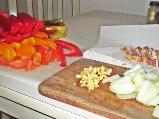 Sesam-Kotelett mit Letscho - Rezept - Bild Nr. 9