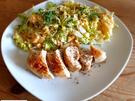 Hähnchenbrust mit Apfel-Linsen-Salat - Rezept - Bild Nr. 2