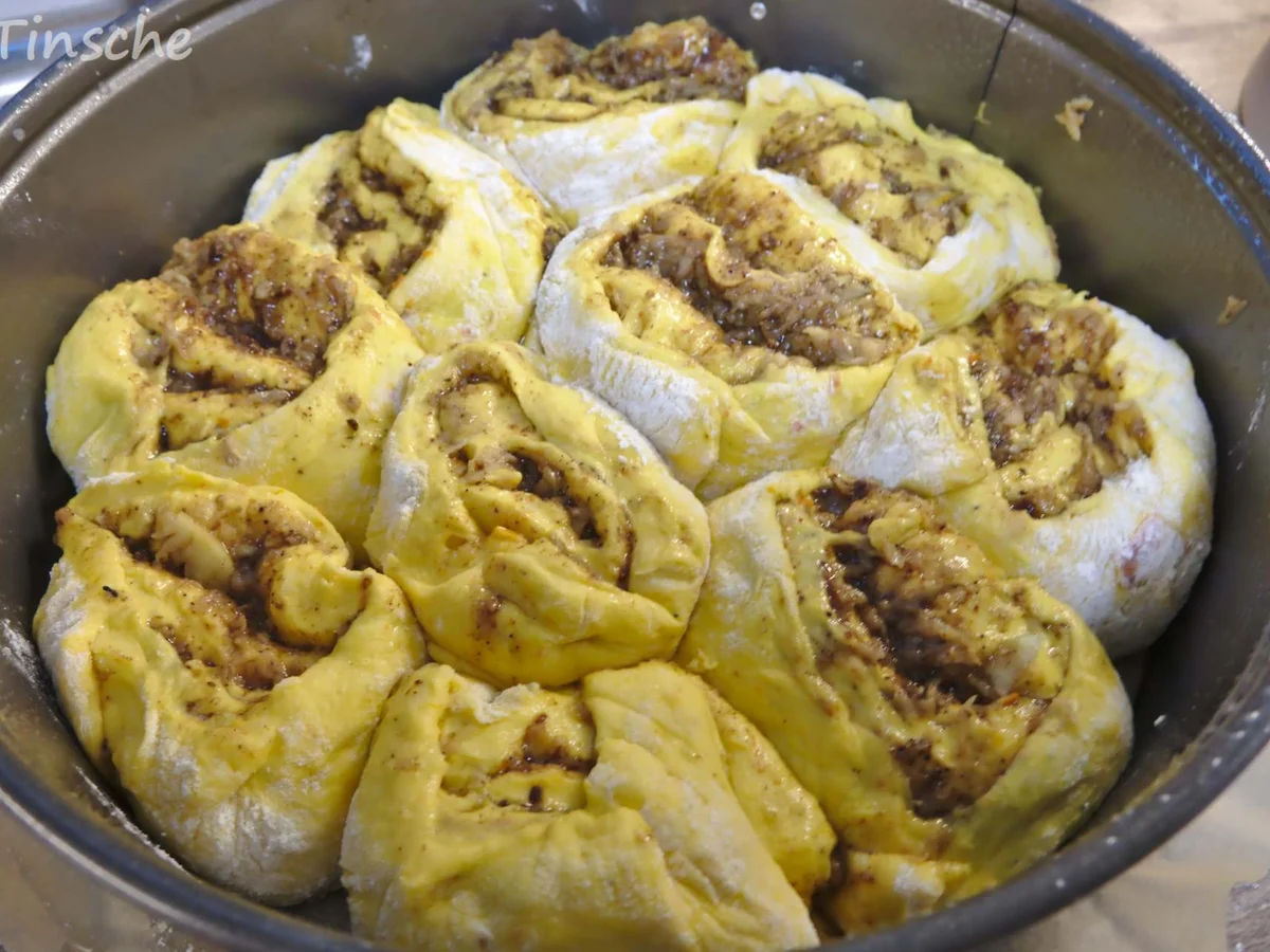 Kürbis-Schneckenkuchen - Rezept - Bild Nr. 9