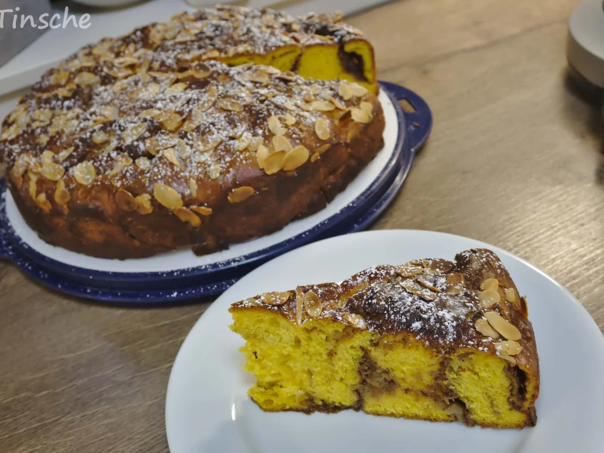 Kürbis-Schneckenkuchen - Rezept - Bild Nr. 17