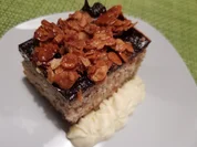 Mandel-Pudding-Kuchen mit Krokant-Haube - Rezept - Bild Nr. 2