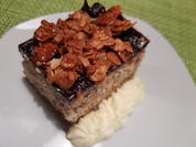 Mandel-Pudding-Kuchen mit Krokant-Haube - Rezept - Bild Nr. 2