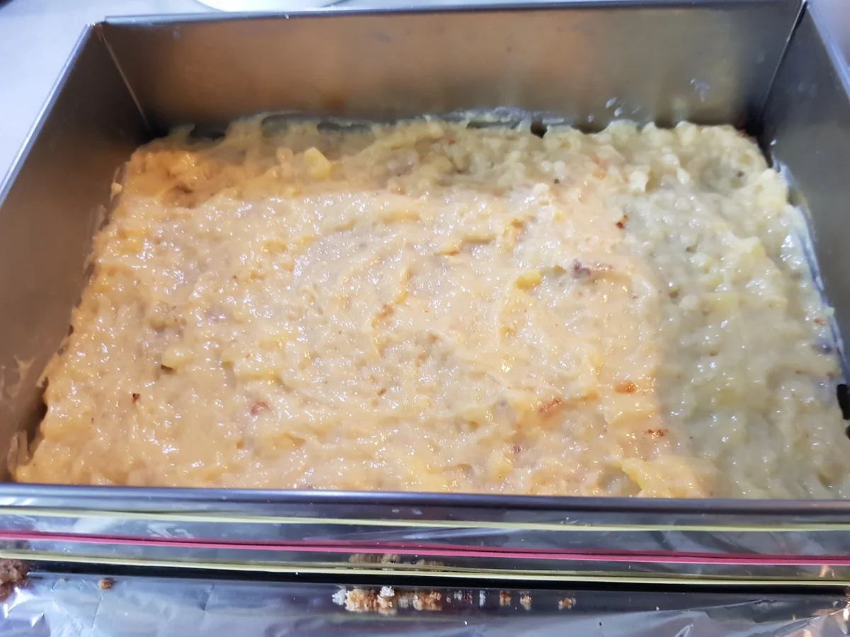 Mandel-Pudding-Kuchen mit Krokant-Haube - Rezept - Bild Nr. 8