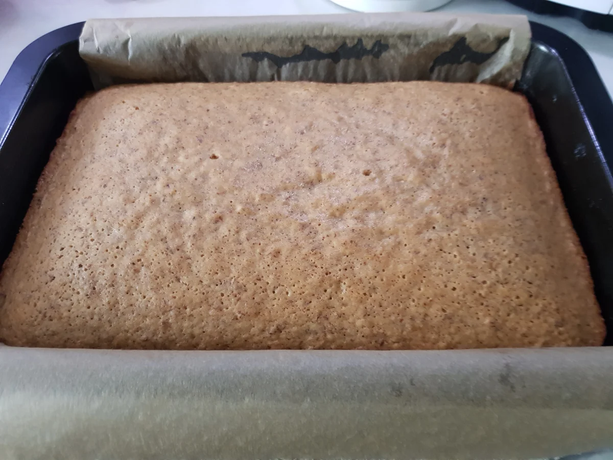 Mandel-Pudding-Kuchen mit Krokant-Haube - Rezept - Bild Nr. 10