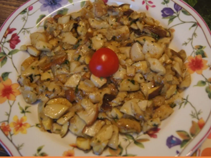 Rezept: Steinpilzpfanne Bild Nr. 2 Steinpilzpfanne - Rezept - Bild Nr. 2