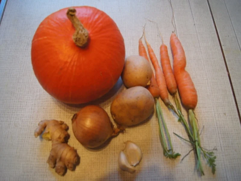 Kürbissuppe mit Steinpilzeinlage - Rezept - Bild Nr. 3