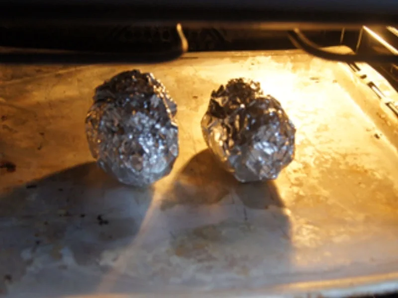 Baked Potato mit asiatischen Möhrenblütensalat - Rezept - Bild Nr. 11725