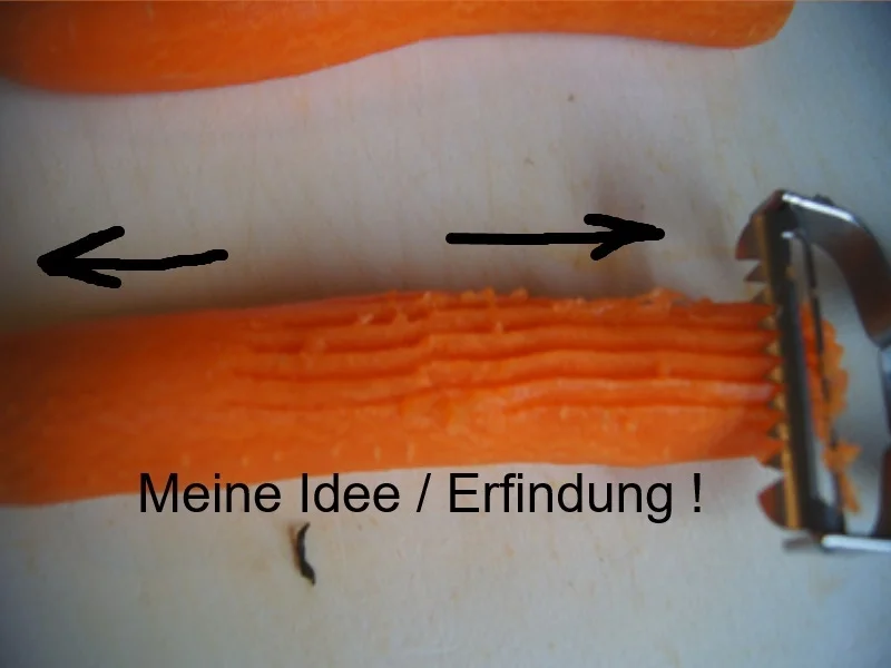 Baked Potato mit asiatischen Möhrenblütensalat - Rezept - Bild Nr. 11726