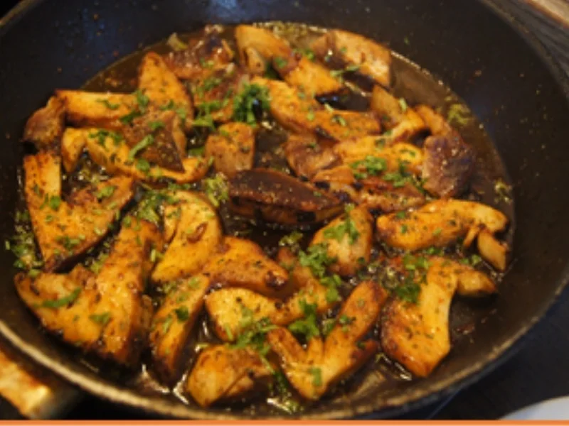 Schweinesteak mit gebratenen Steinpilzen - Rezept - Bild Nr. 12