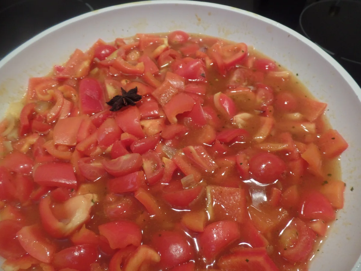 Paprika-Tomaten-Shakshuka - Rezept - Bild Nr. 11722