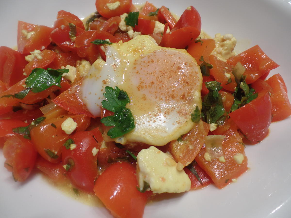 Paprika-Tomaten-Shakshuka - Rezept - Bild Nr. 11730