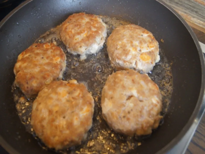 Rezept: Frikadellen mit Steinpilzen, Rahmkohlrabi und Drillingen Bild Nr. 8 Frikadellen mit Steinpilzen, Rahmkohlrabi und Drillingen - Rezept - Bild Nr. 8