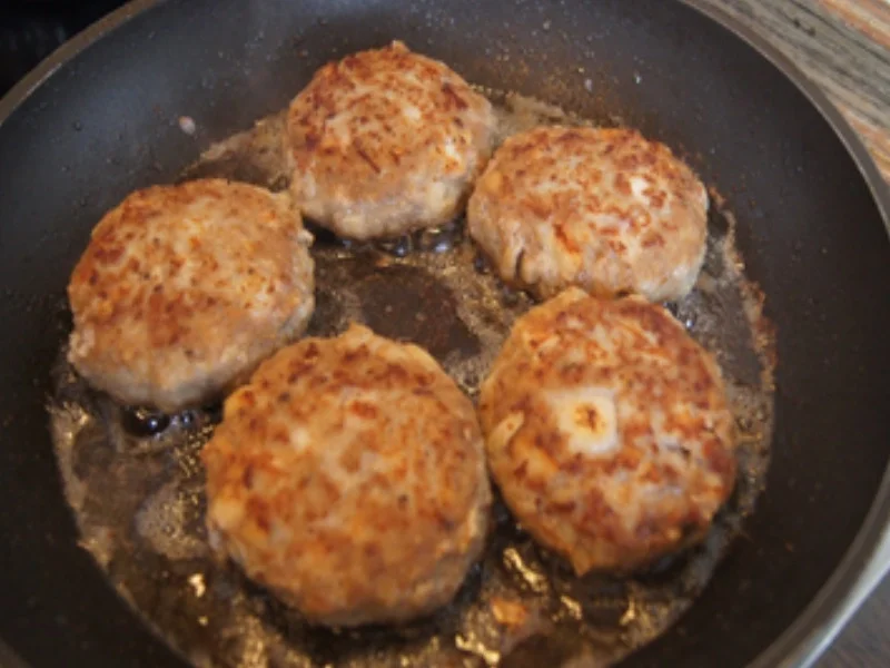 Rezept: Frikadellen mit Steinpilzen, Rahmkohlrabi und Drillingen Bild Nr. 9 Frikadellen mit Steinpilzen, Rahmkohlrabi und Drillingen - Rezept - Bild Nr. 9