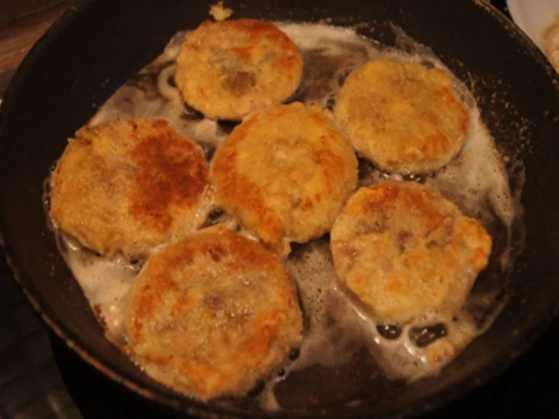 Rezept: Parasolpilz-Schnitzel Bild Nr. 8 Parasolpilz-Schnitzel - Rezept - Bild Nr. 8