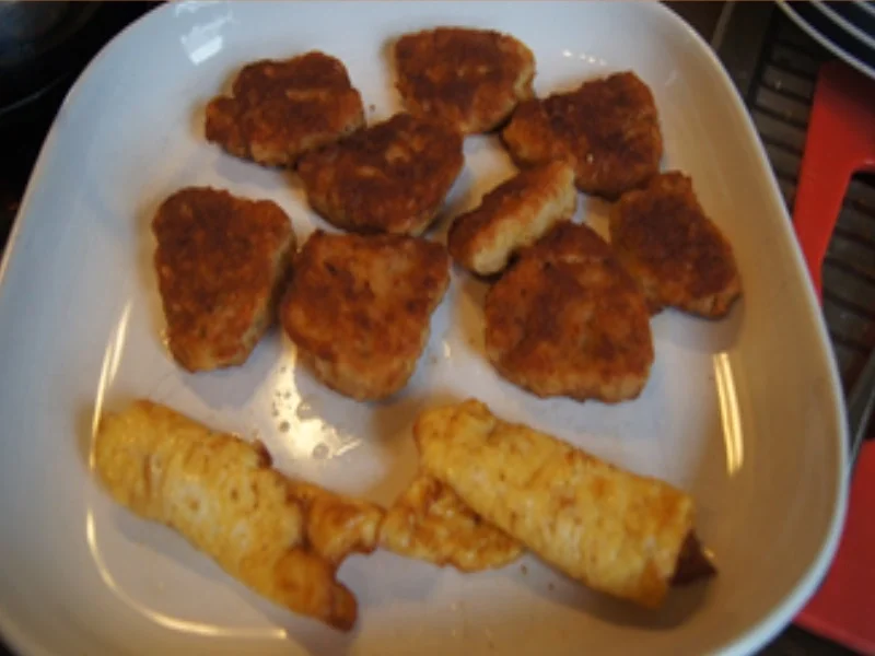 Schweinefiletschnitzelchen mit gebratenen Steinpilzen und Kürbispüree - Rezept - Bild Nr. 13