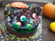Halloween-Grusel-Insel-Torte - Rezept - Bild Nr. 3