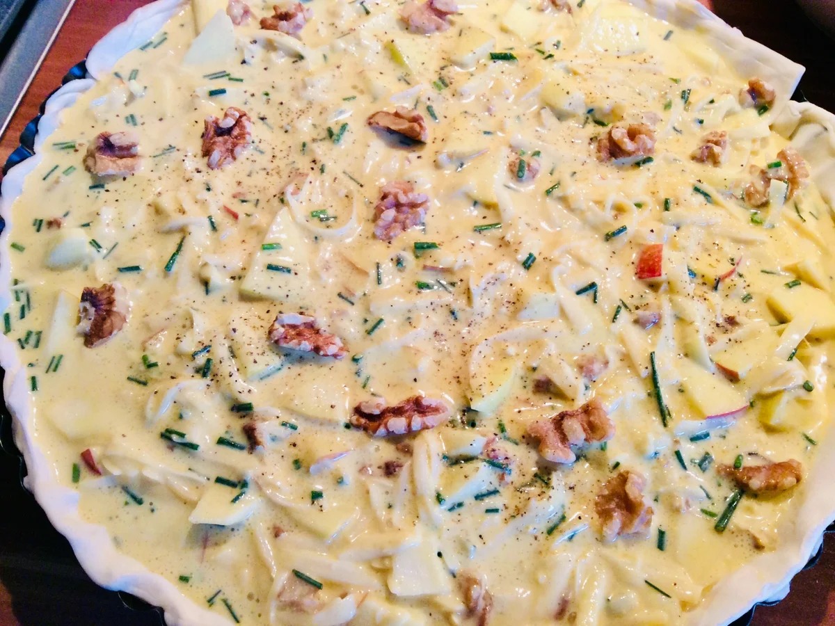 Rezept: Walliser Käse-Quiche Bild Nr. 4 Walliser Käse-Quiche - Rezept - Bild Nr. 4