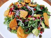 Salat vom Grünkohl zur kochbar Challenge November 2020 - Rezept - Bild Nr. 2