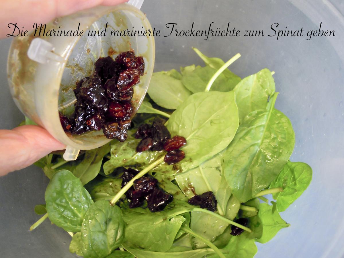 fruchtiger Spinat Salat und Ofen Kürbis - Rezept - Bild Nr. 11