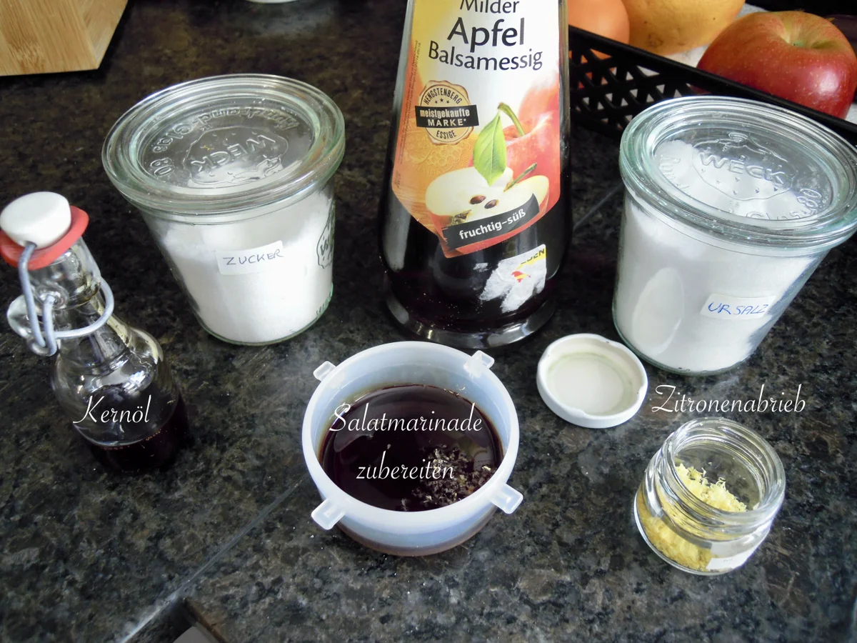 fruchtiger Spinat Salat und Ofen Kürbis - Rezept - Bild Nr. 13