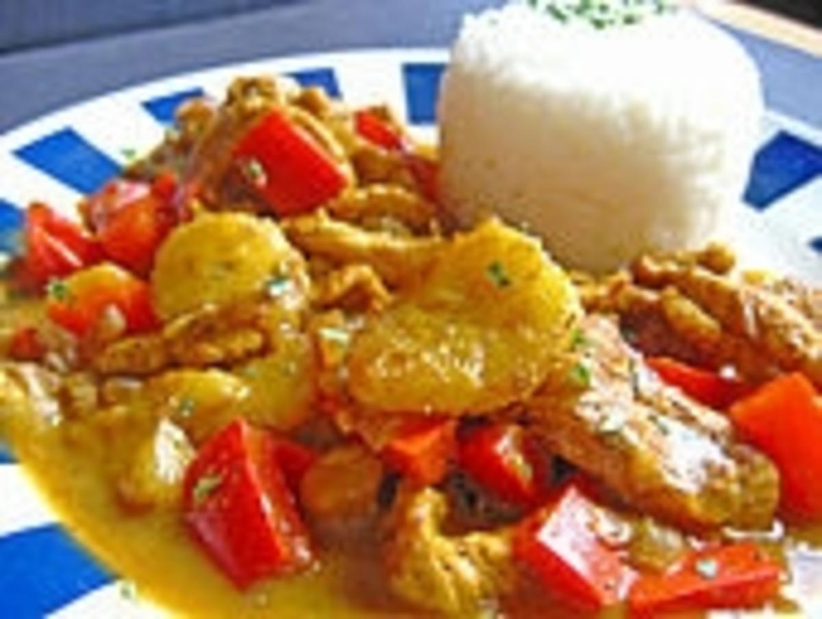 Bilder für Bananen - Hühner - Curry - Rezept