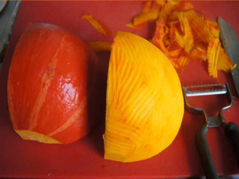 Kürbis-Frikadellen mit Prinzess-Bohnen und herzhaften Kartoffelstampf - Rezept - Bild Nr. 6