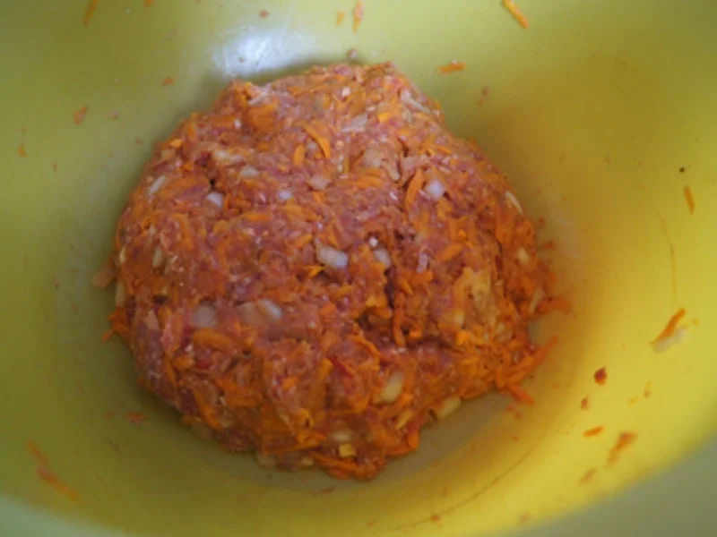 Kürbis-Frikadellen mit Prinzess-Bohnen und herzhaften Kartoffelstampf - Rezept - Bild Nr. 10