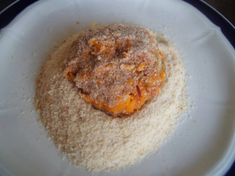 Kürbis-Frikadellen mit Prinzess-Bohnen und herzhaften Kartoffelstampf - Rezept - Bild Nr. 11