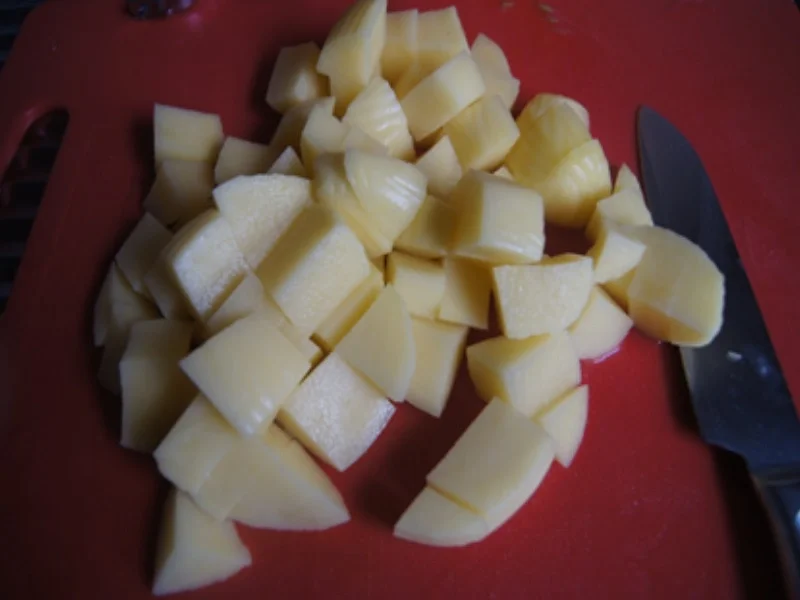 Kürbis-Frikadellen mit Prinzess-Bohnen und herzhaften Kartoffelstampf - Rezept - Bild Nr. 16