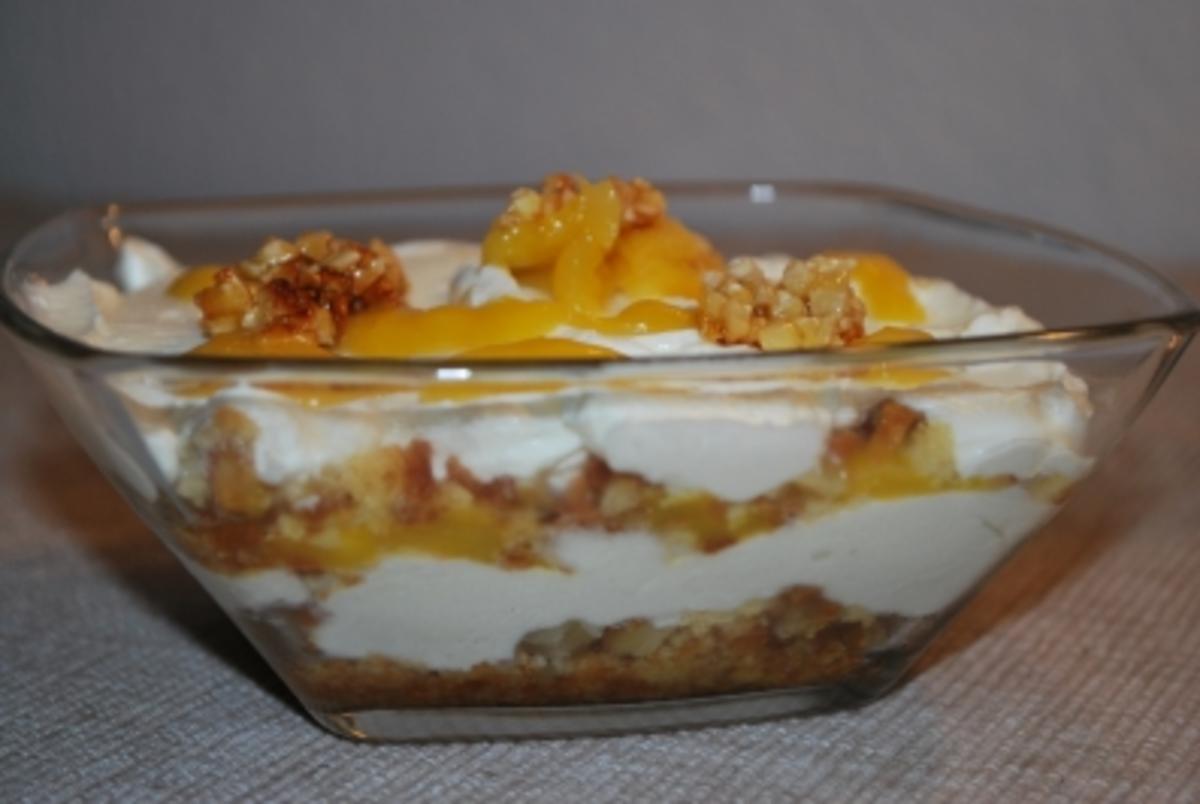 Mango-Tiramisu mit Cantuccini - Rezept mit Bild - kochbar.de