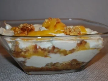 Mango-Tiramisu mit Cantuccini - Rezept