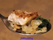 Spinat. Nudeln. Doradenfilet. - Rezept - Bild Nr. 2