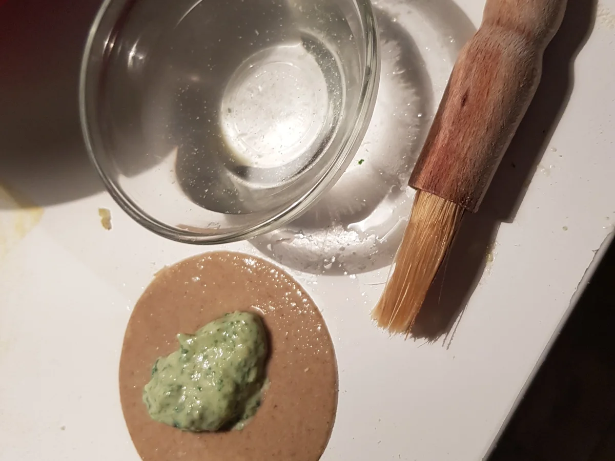 Mezzelune ripieni di ricotta e spinaci - Rezept - Bild Nr. 5