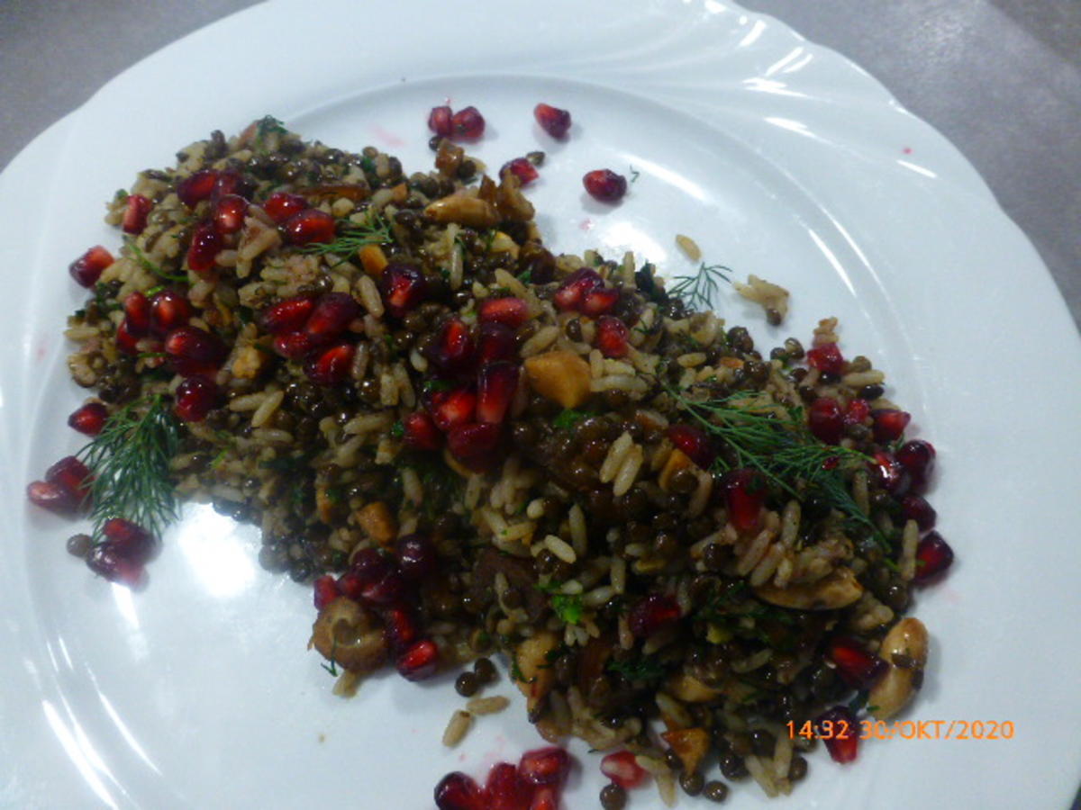 Lammkoteletts mit orientalischem Linsen-Reis-Salat - Rezept - Bild Nr. 15