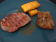Saltimbocca in Weißweinsoße, mit Polenta und Gemüsepäckchen - Rezept - Bild Nr. 2
