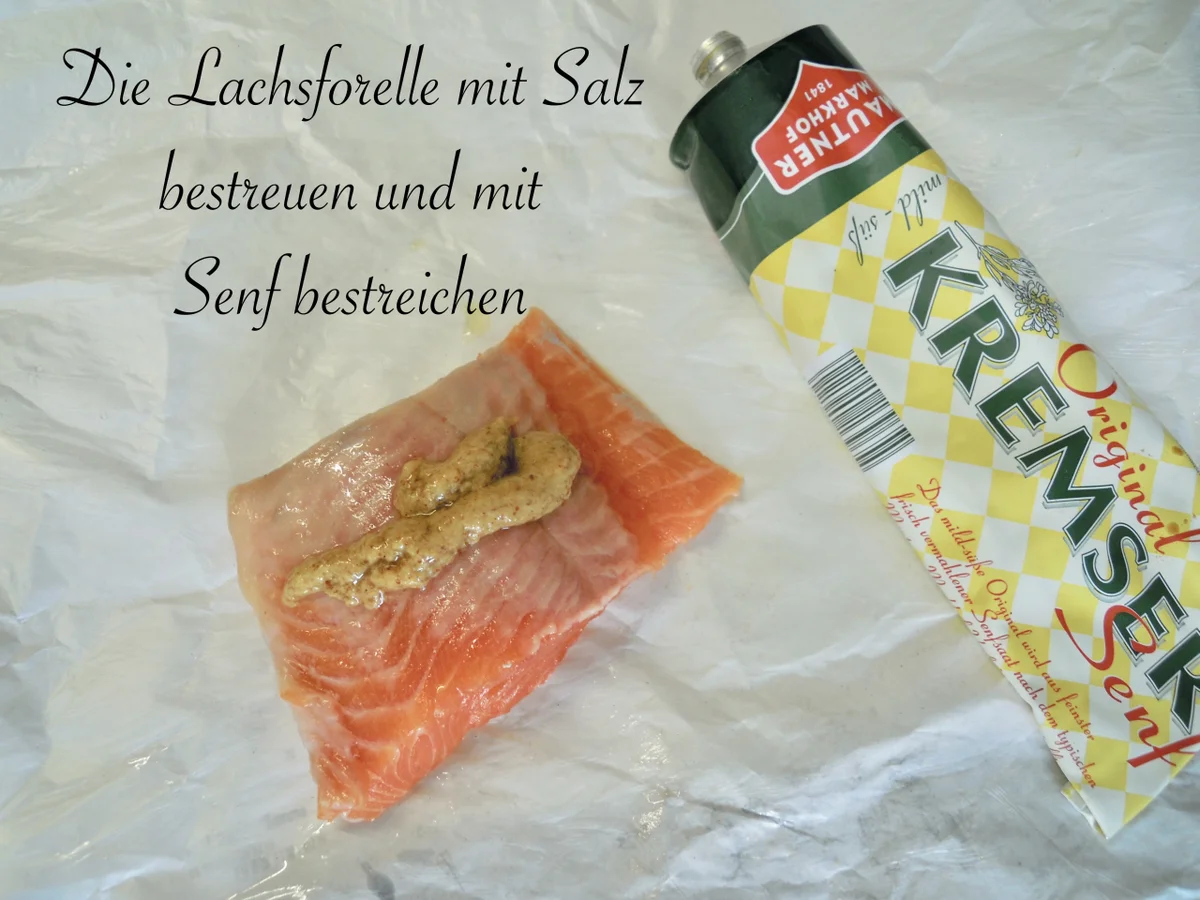Lachsforellen Filet im Blätterteig Mantel - Rezept - Bild Nr. 4
