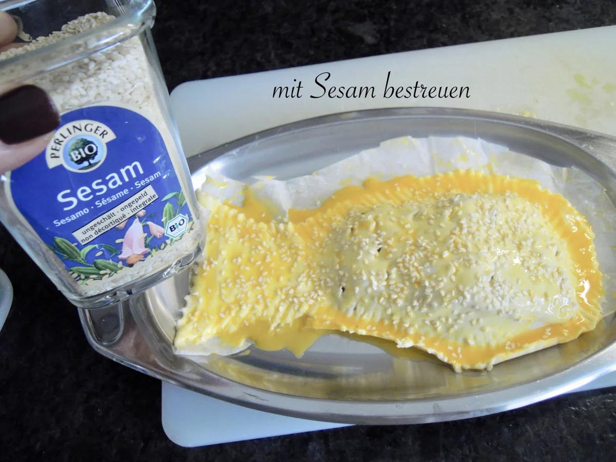 Lachsforellen Filet im Blätterteig Mantel - Rezept - Bild Nr. 17