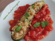 Gefüllte Zucchini Orientalisch - Rezept - Bild Nr. 11864