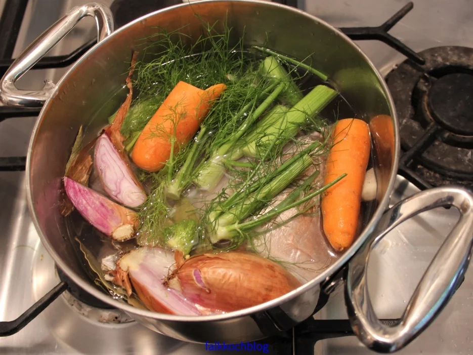 Fischbrühe / suppe - Rezept - Bild Nr. 3